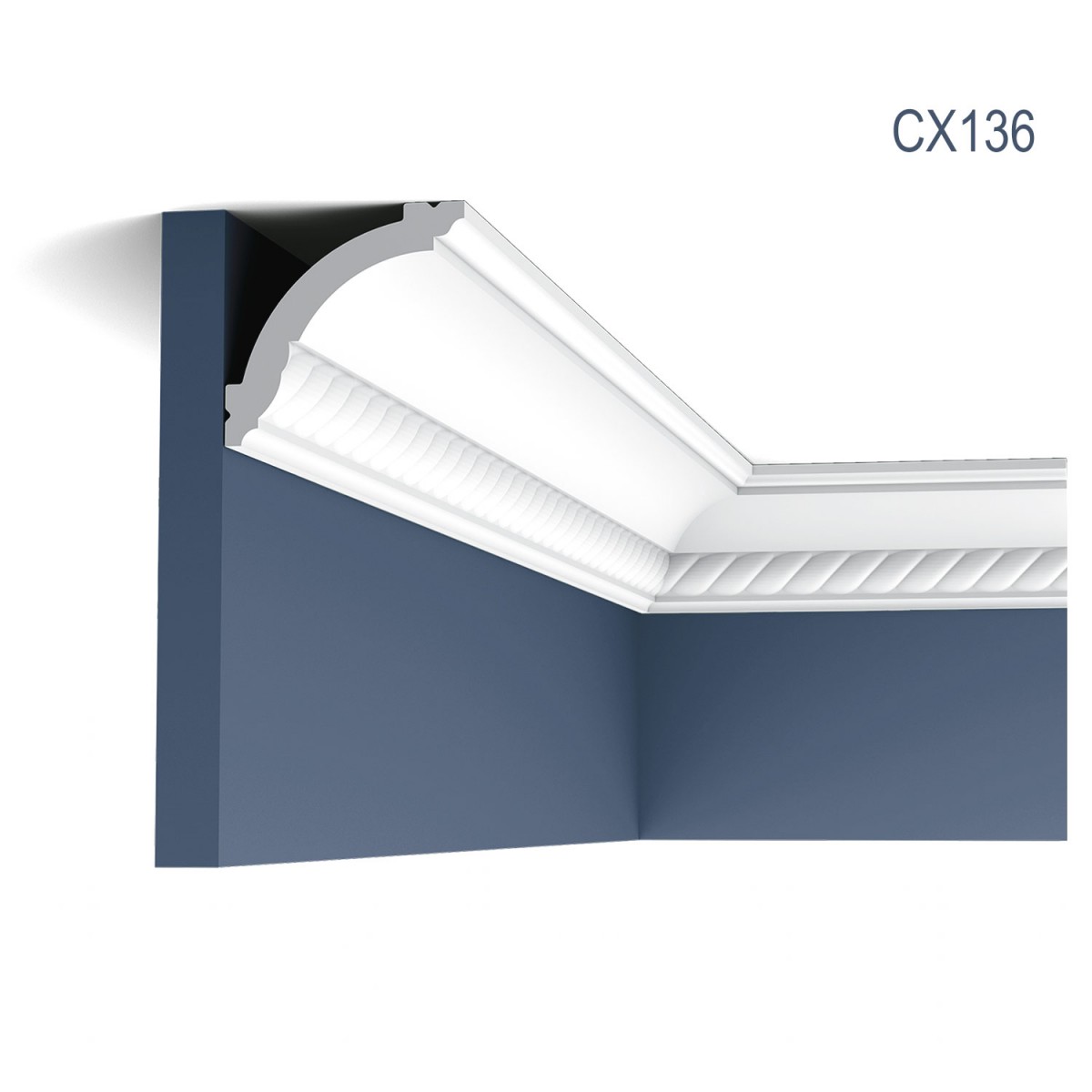 Cornisa Axxent CX136, Dimensiuni: 200 X 6.9 X 7.1 cm, Orac Decor