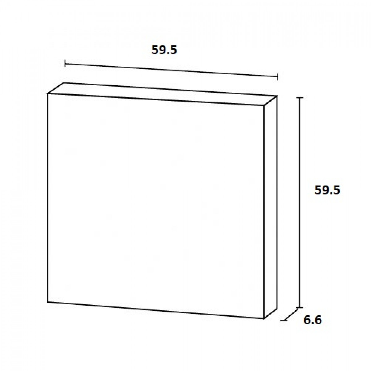 Ornament Tavan Luxxus F31, Dimensiuni: 59.5 X 59.5 X 6.6 cm, Orac Decor
