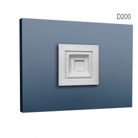 Ornament Ancadrament Usa Luxxus D200, Dimensiuni: 9.6 X 9.6 X 3 cm, Orac Decor