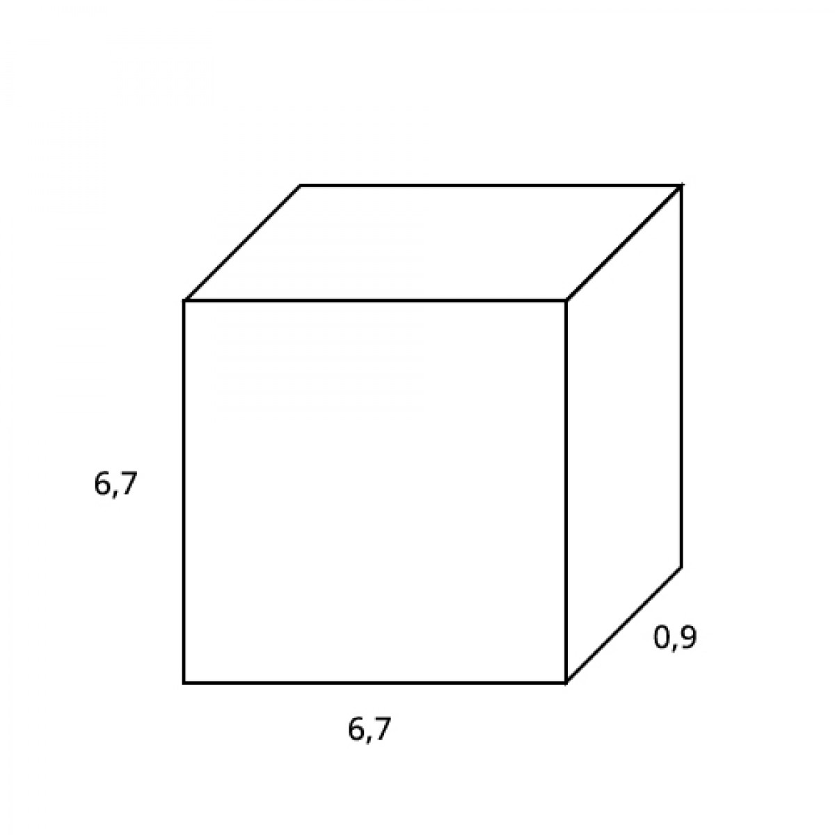 Ornament Luxxus P21, Dimensiuni: 6.7 X 6.7 X 0.9 cm, Orac Decor