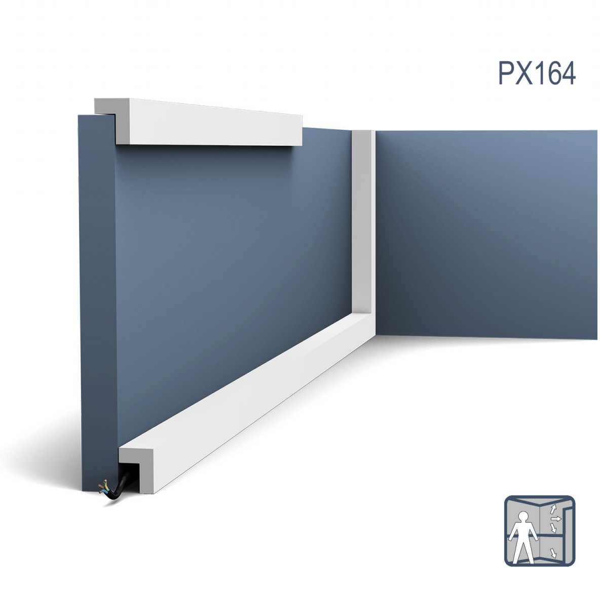 Brau Axxent PX164, Dimensiuni: 200 X 2.4 X 3 cm, Orac Decor