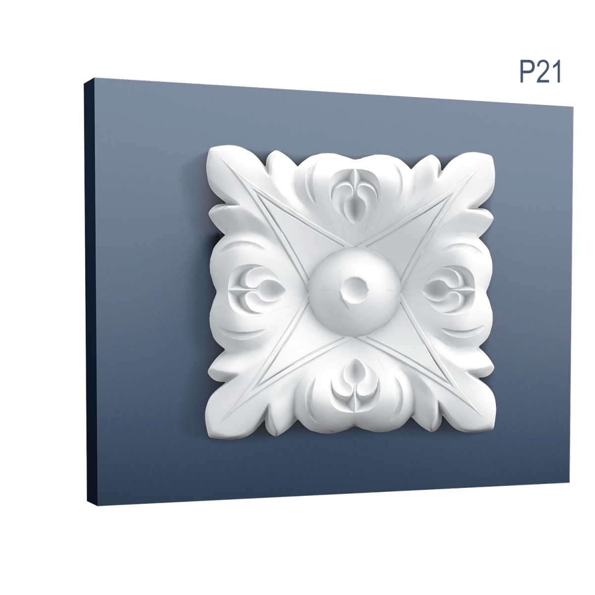 Ornament Luxxus P21, Dimensiuni: 6.7 X 6.7 X 0.9 cm, Orac Decor
