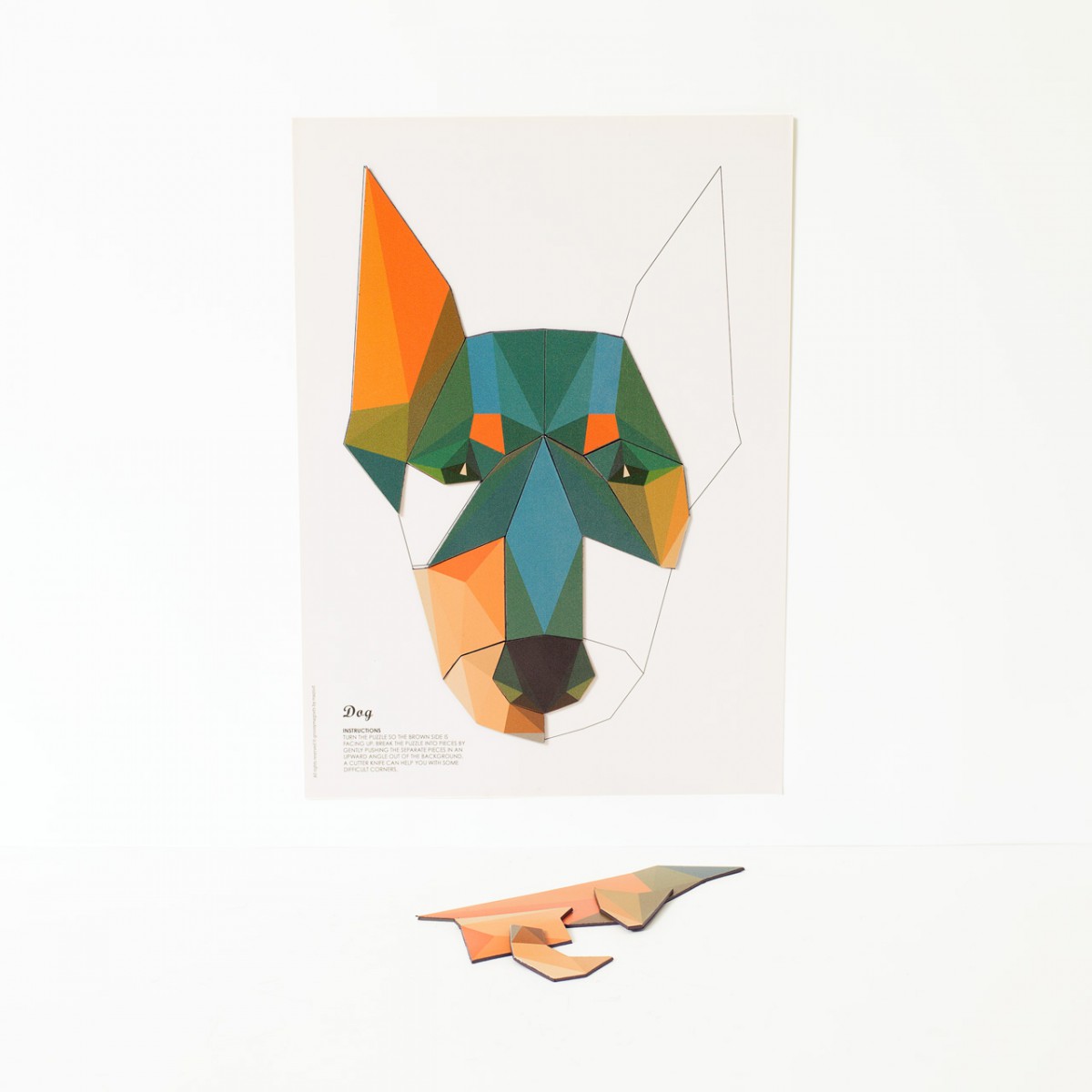 Magneți frigider / Magnet puzzle caine