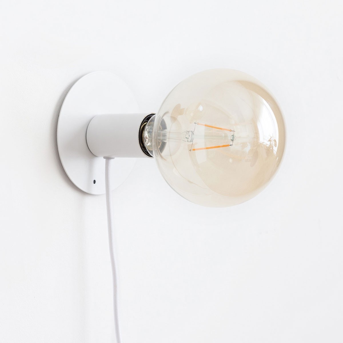 Lampă cu bec inclus pentru tapet magnetic