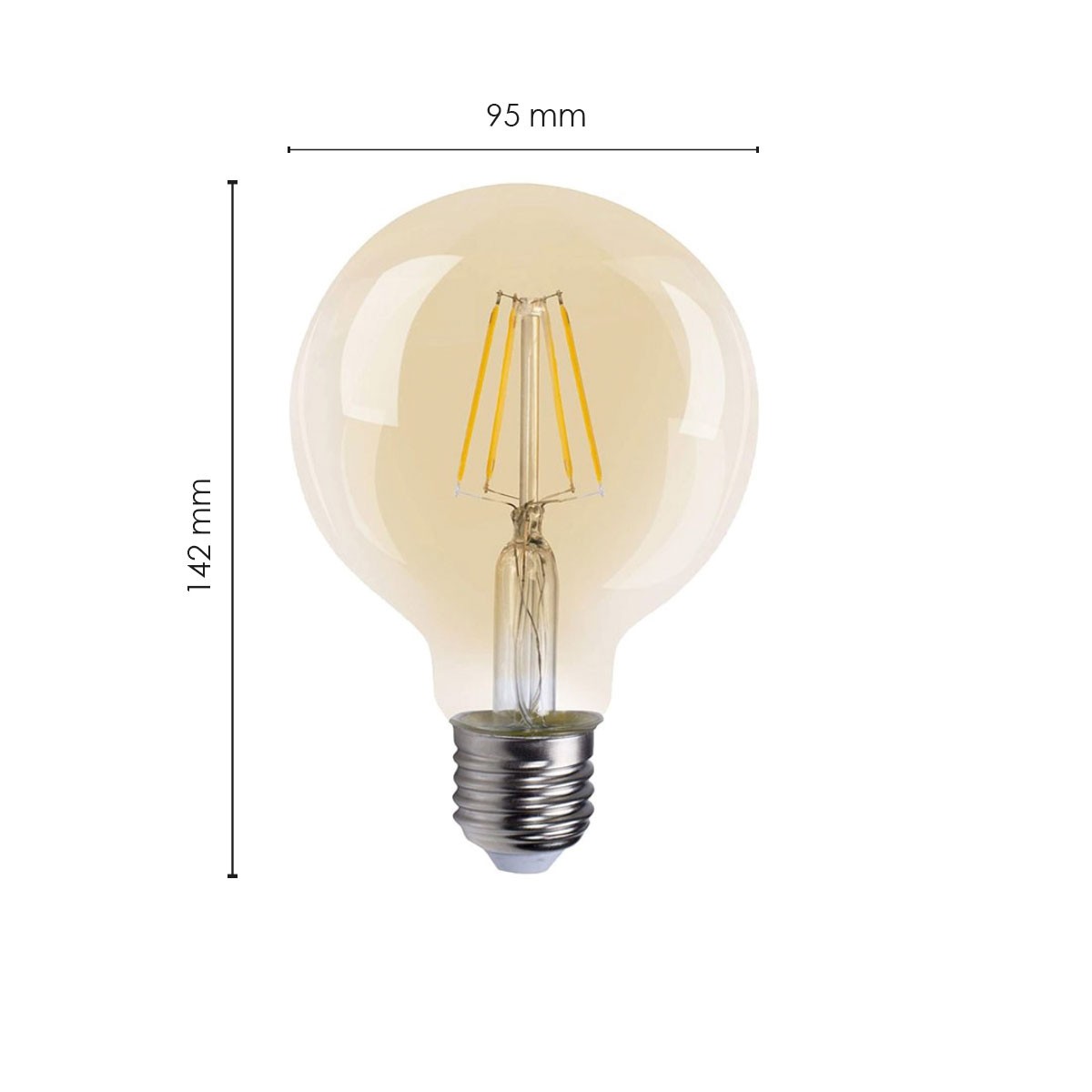 Lampă cu bec inclus pentru tapet magnetic