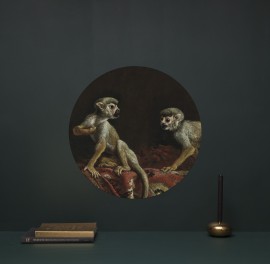 Sticker magnetic, Two little monkeys, 60cm