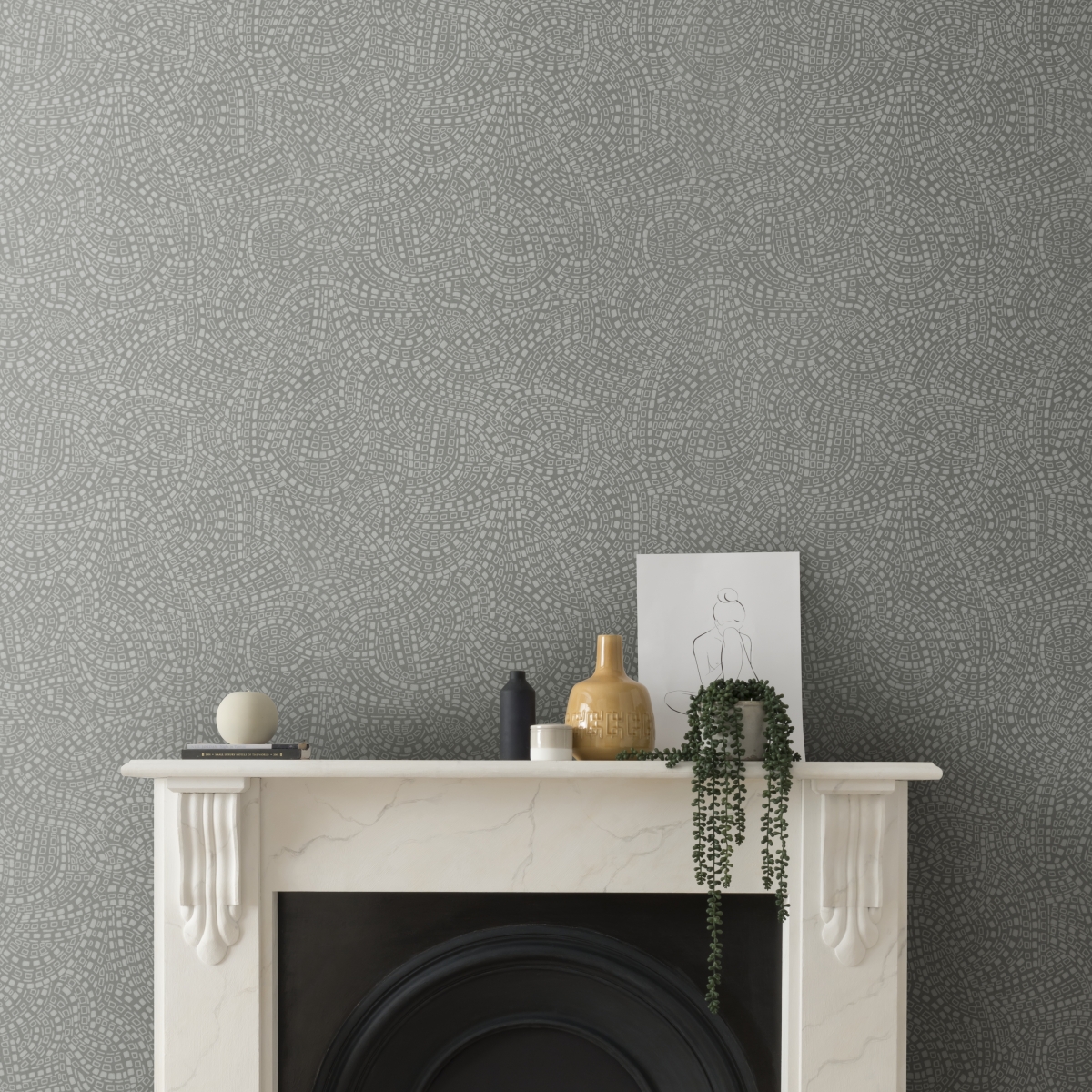 Tapet Mosaic, 1838 Wallcoverings, 5.3mp / rola, Tapet living, Tapet
