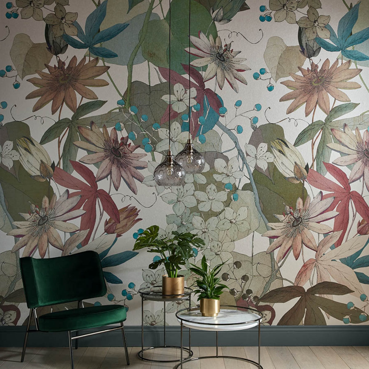 Tapet Clematis, 1838 Wallcoverings, 6.5mp / rola, Tapet living, Tapet