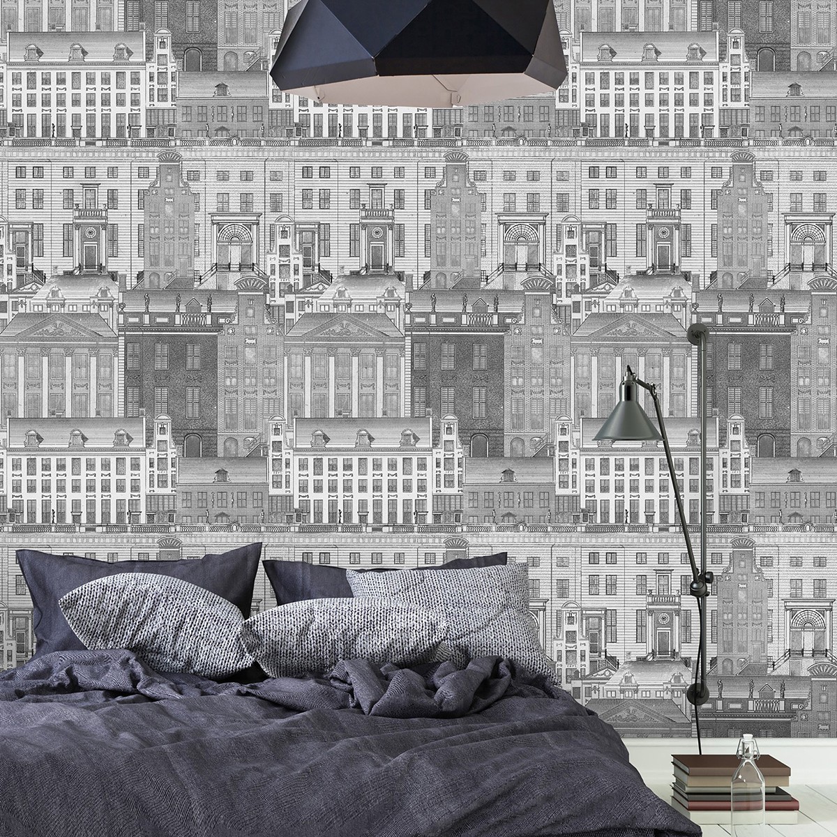 Tapet designer AMSTERDAM Neutral, MINDTHEGAP, Tapet Exclusivist
