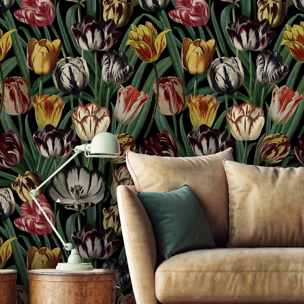 Tapet designer TULIPA, MINDTHEGAP