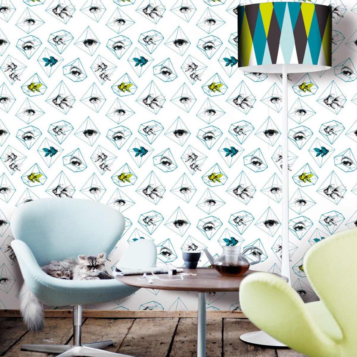Tapet designer Illusions Fish Eye, MINDTHEGAP