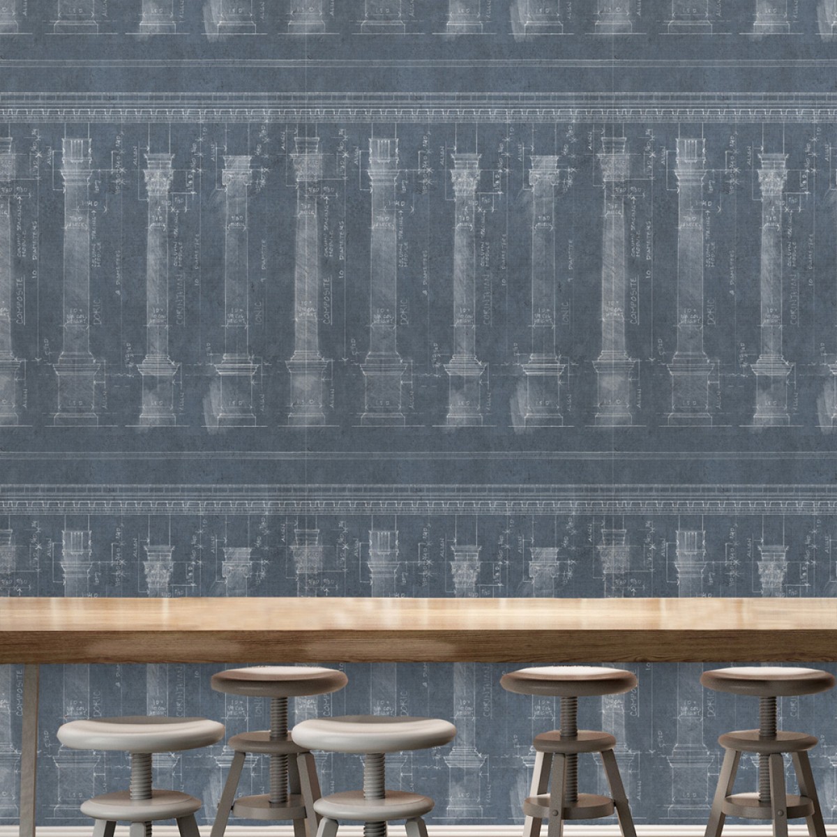Tapet designer The Architect COLONNADE, MINDTHEGAP