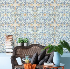Tapet designer World Culture Spanish Tile, MINDTHEGAP