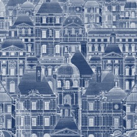 Tapet designer The Architect Louvre Blue, MINDTHEGAP