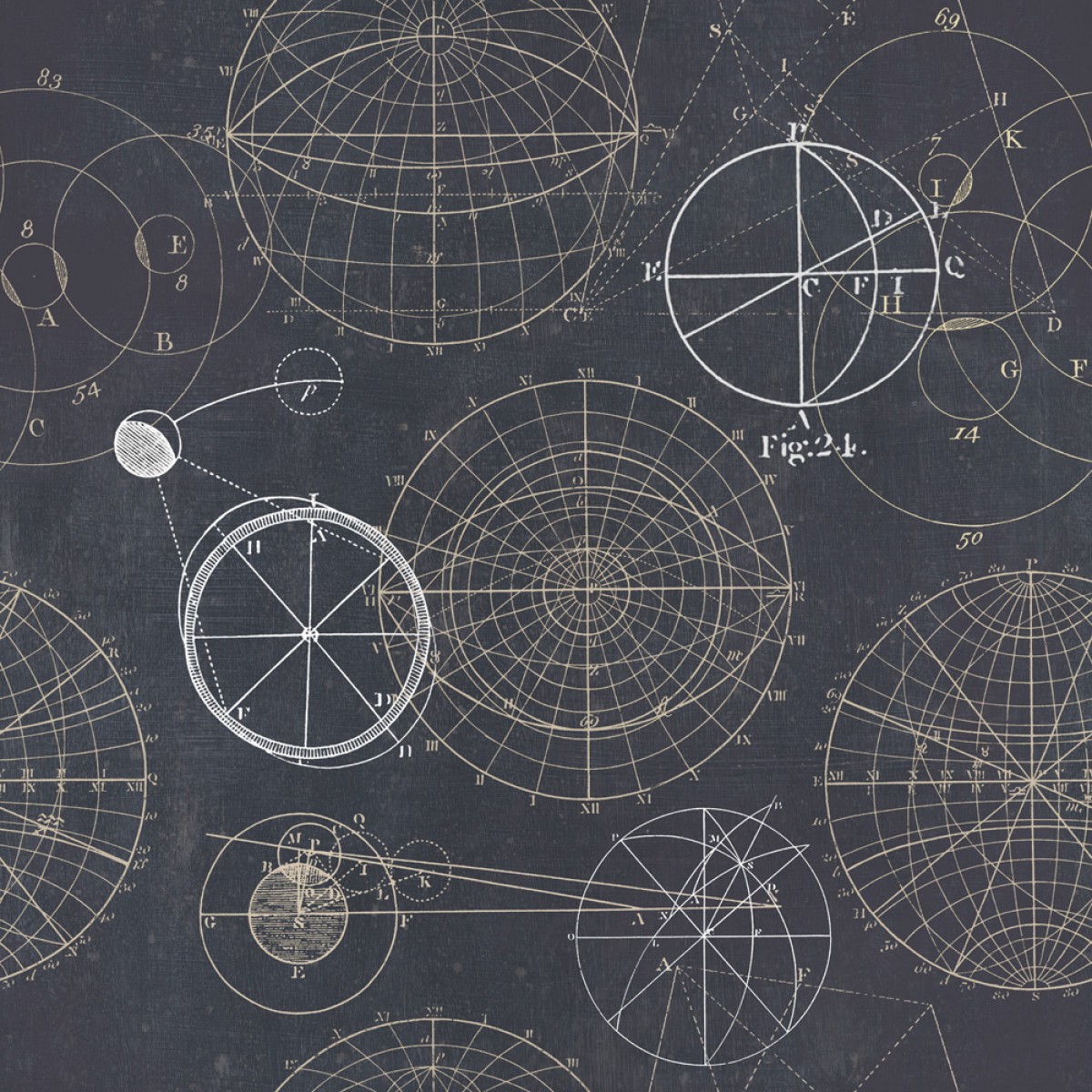 Tapet designer Discovery Astronomy Blue, MINDTHEGAP