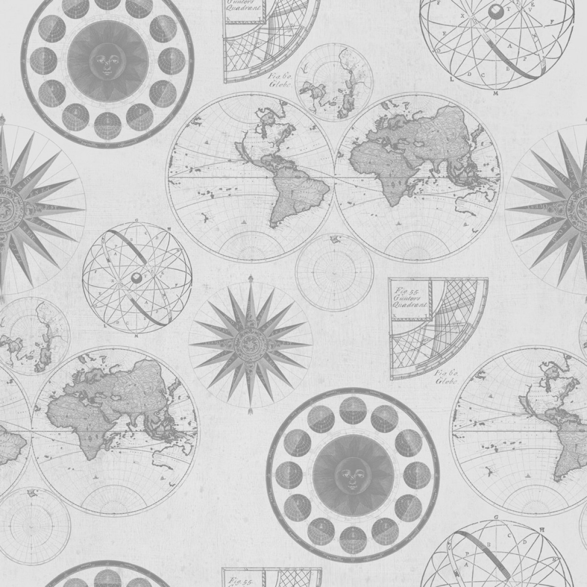 Tapet designer Discovery Navigation Neutral, MINDTHEGAP