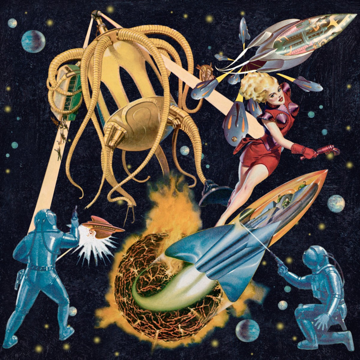 Tapet designer Comics Sci-Fi Pulp, MINDTHEGAP