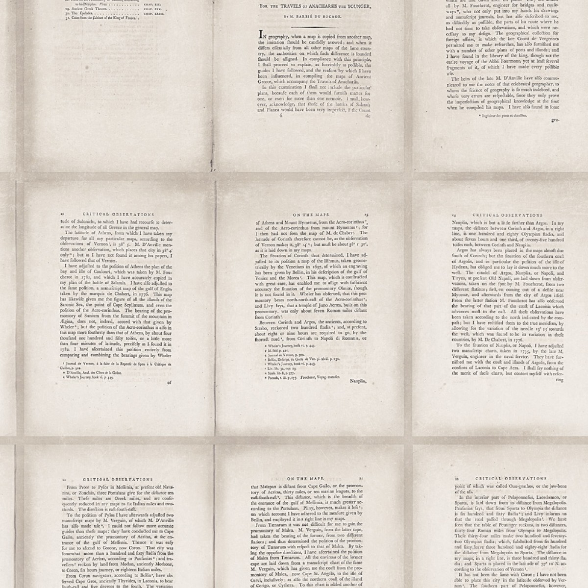 Tapet designer Readers Corner Inside Book Taupe, MINDTHEGAP
