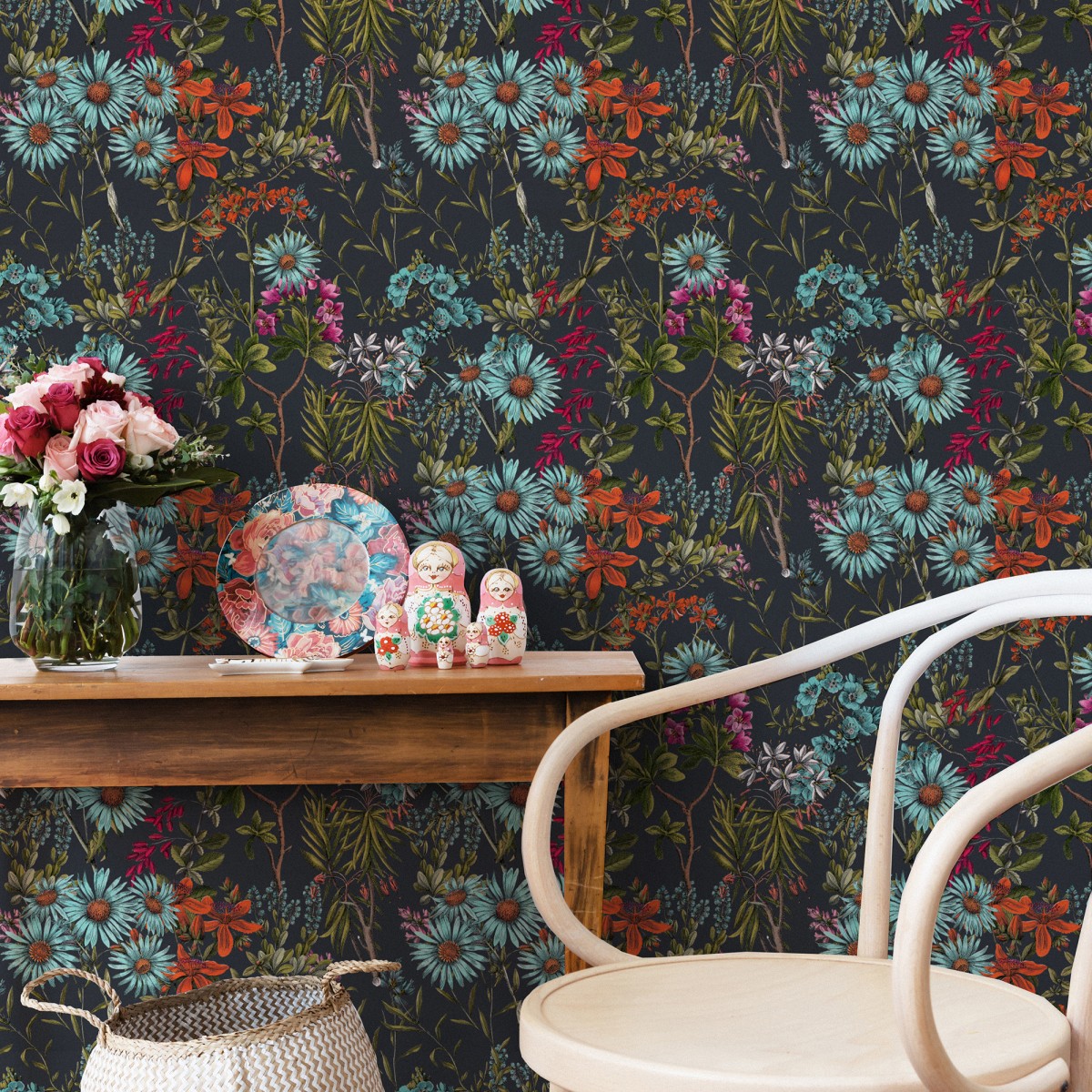 Tapet designer SUMMERISH, MINDTHEGAP, Tapet living, Tapet