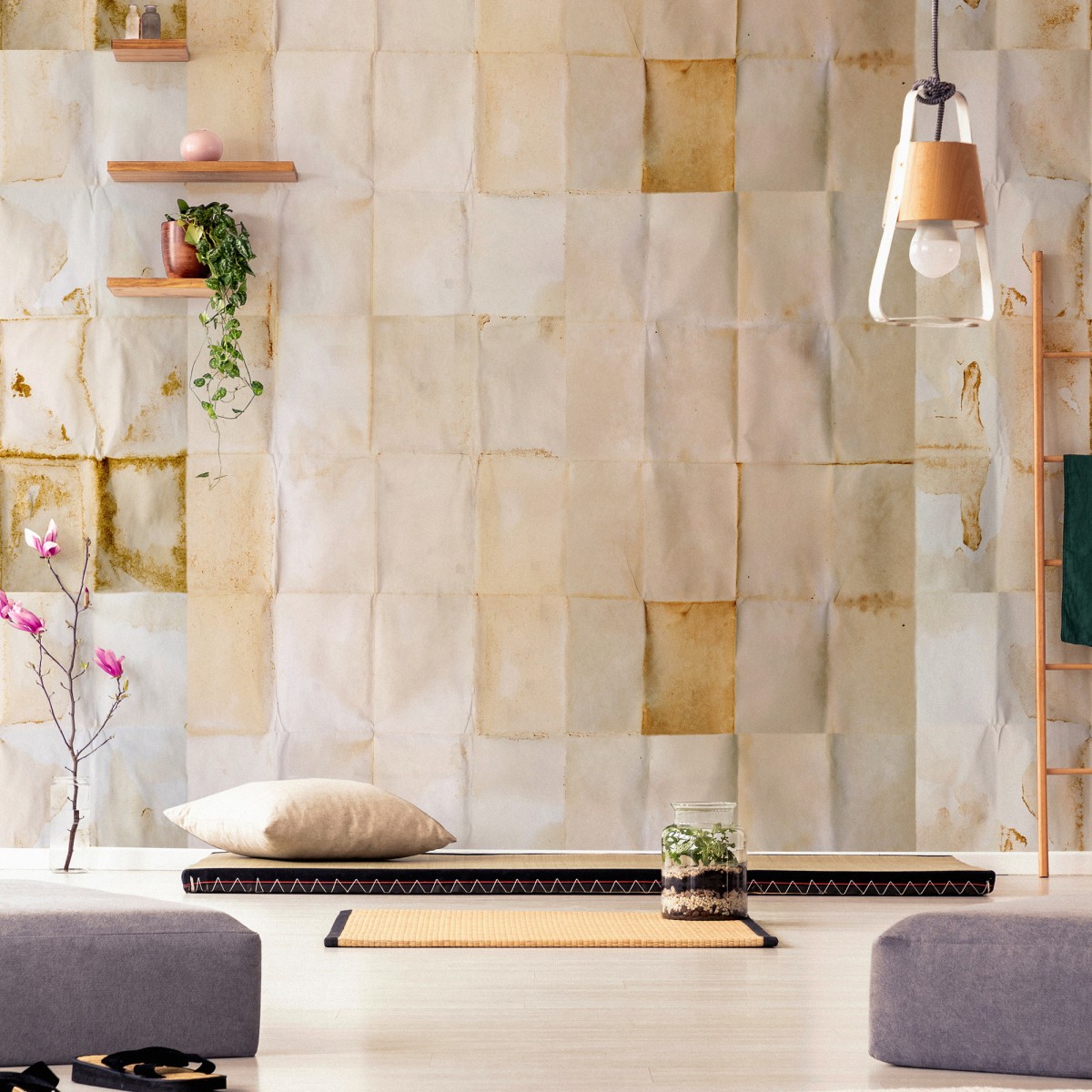 Tapet designer SHIBUI, MINDTHEGAP, Tapet living, Tapet