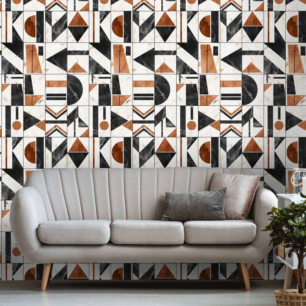 Tapet designer SOHO, MINDTHEGAP, Tapet living