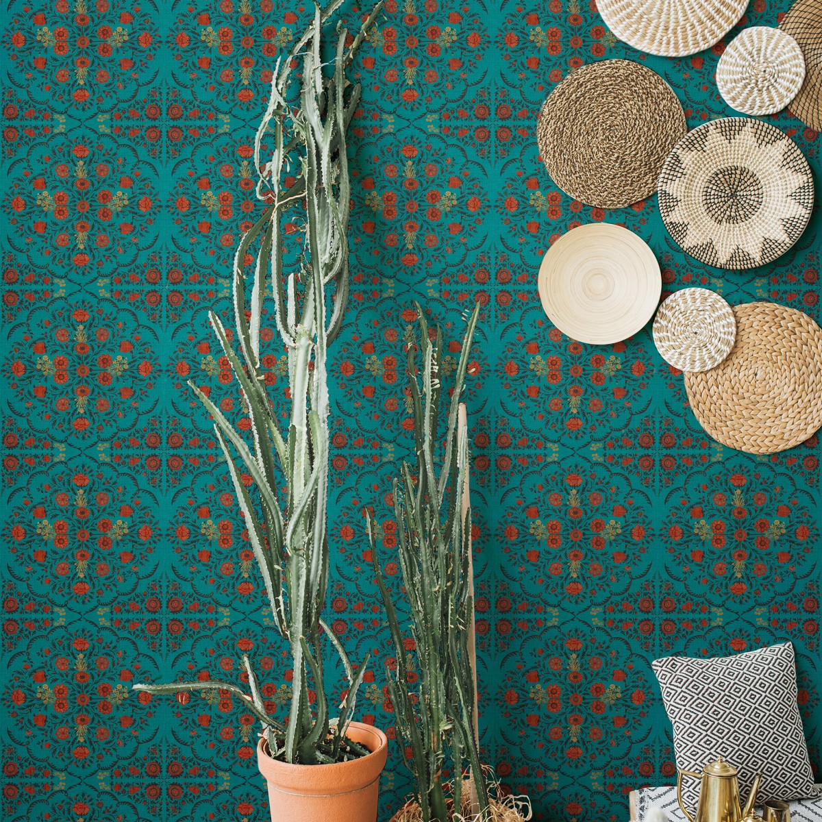 Tapet designer HINDU BLOOM, MINDTHEGAP