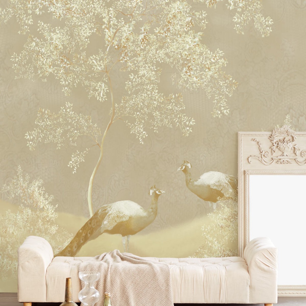 Tapet lavabil Bisou de MMe Pitou 365106, 280x232cm, Eijffinger