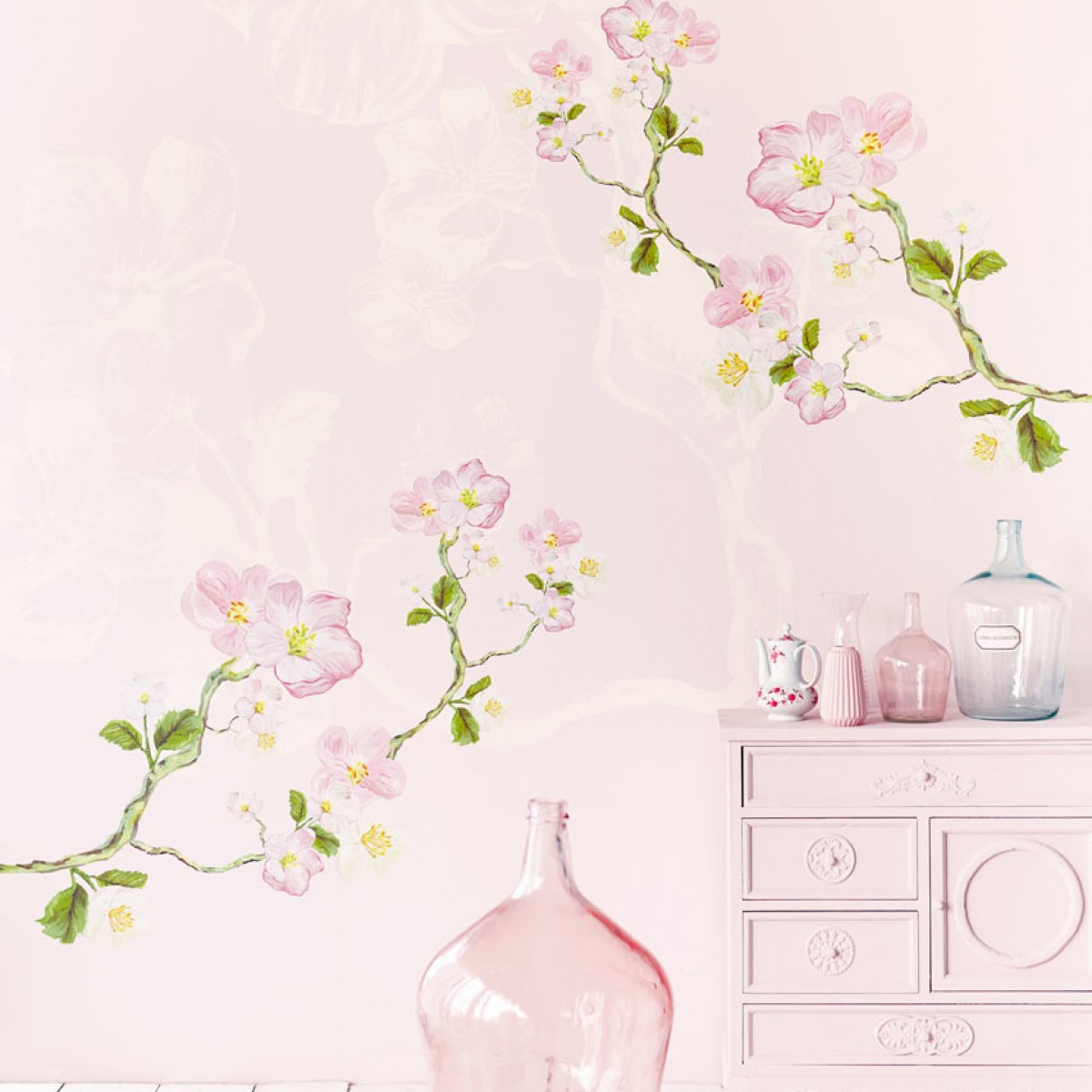 Tapet lavabil Bisou de MMe Pitou 365115, 280x232cm, Eijffinger