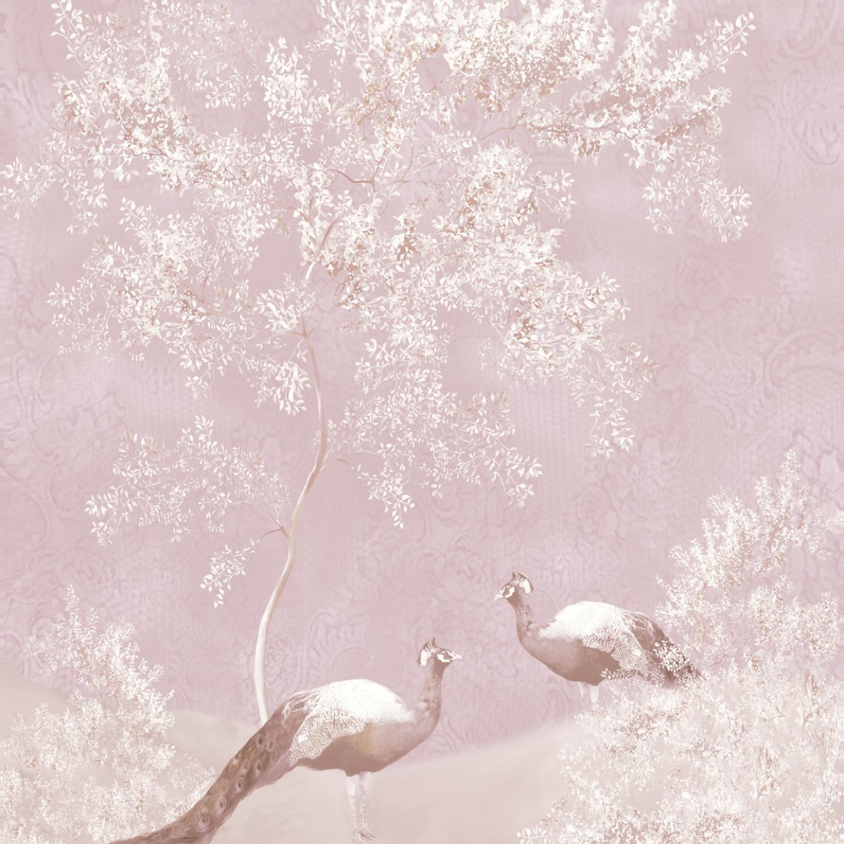 Tapet lavabil Bisou de MMe Pitou 365104, 280x232cm, Eijffinger