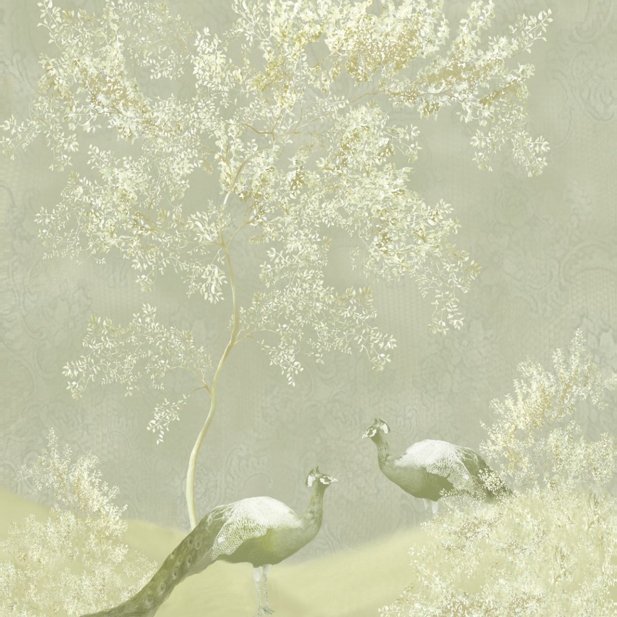 Tapet lavabil Bisou de MMe Pitou 365105, 280x232cm, Eijffinger
