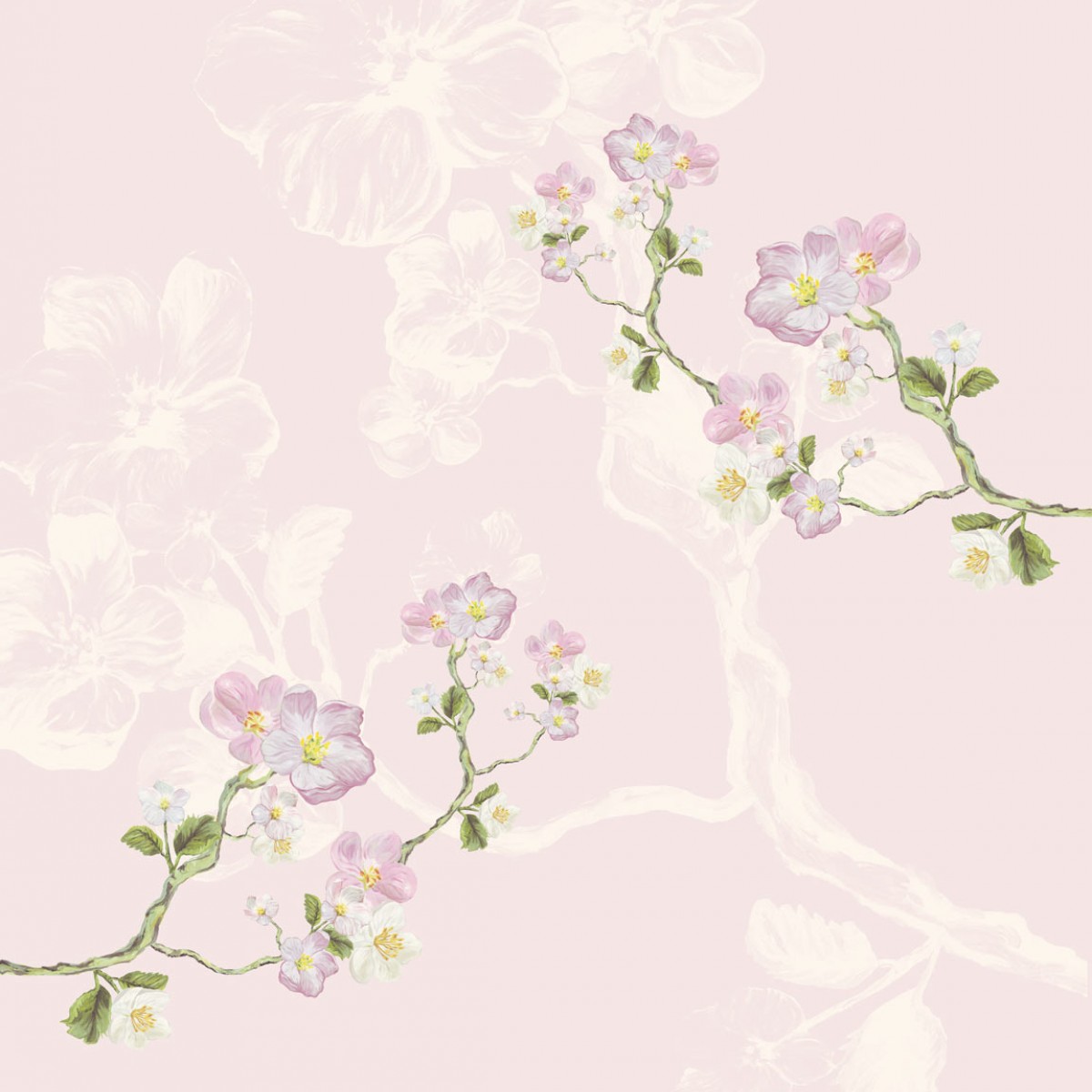 Tapet lavabil Bisou de MMe Pitou 365115, 280x232cm, Eijffinger