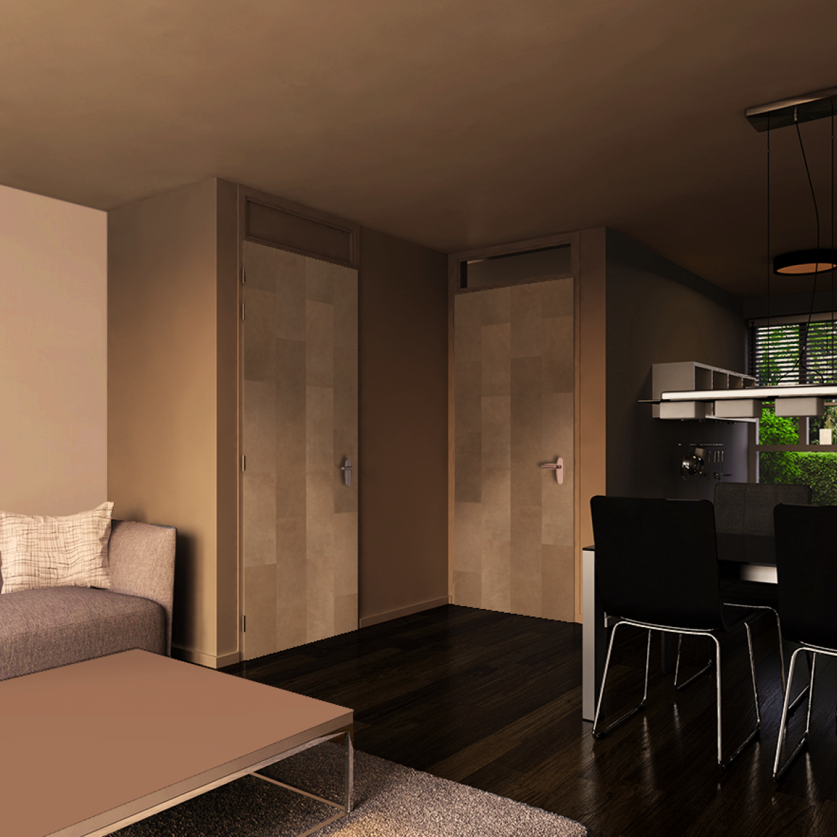 Tapet din piele naturală autoadeziv, Beige, Enzo Pellini - Plăci de tapet din piele de 50X25CM, 12.5X12.5CM, 12.5X25CM și 25X25CM | XT DECO, Tapet hol, Tapet