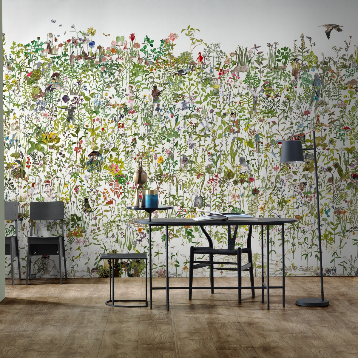 Tapet designer Enchanted Garden by Anna Surie, ASU-01, NLXL, 5.1-15.3 mp / model, Tapet Exclusivist, Tapet