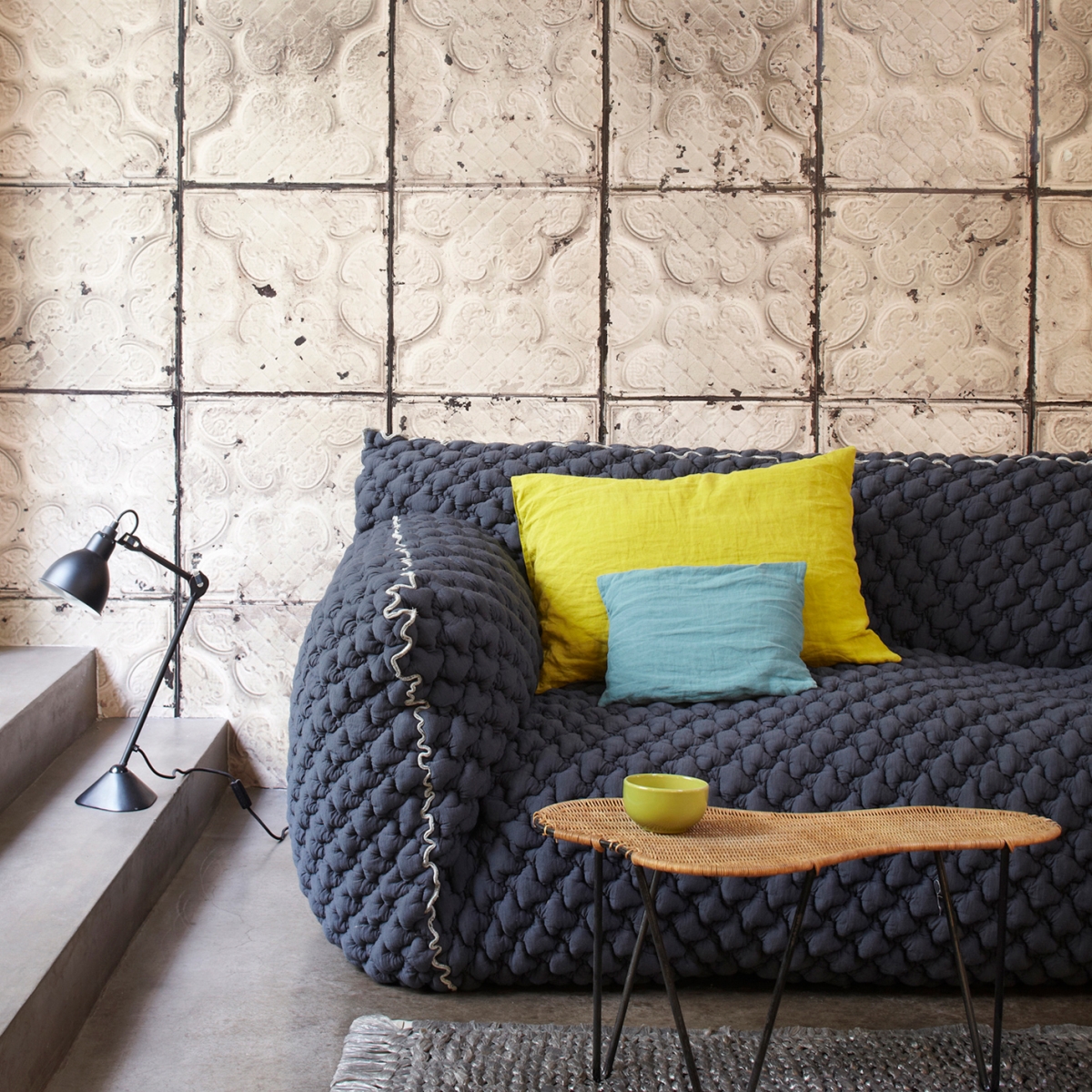 Tapet designer Brooklyn Tins by MERCI, TIN, NLXL, 4.9mp / rola