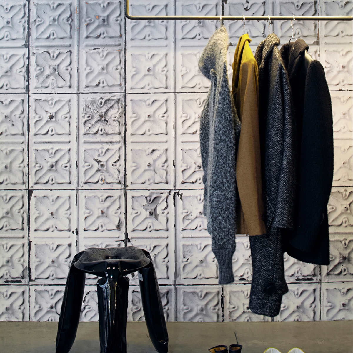 Tapet designer Brooklyn Tins by MERCI, TIN, NLXL, 4.9mp / rola
