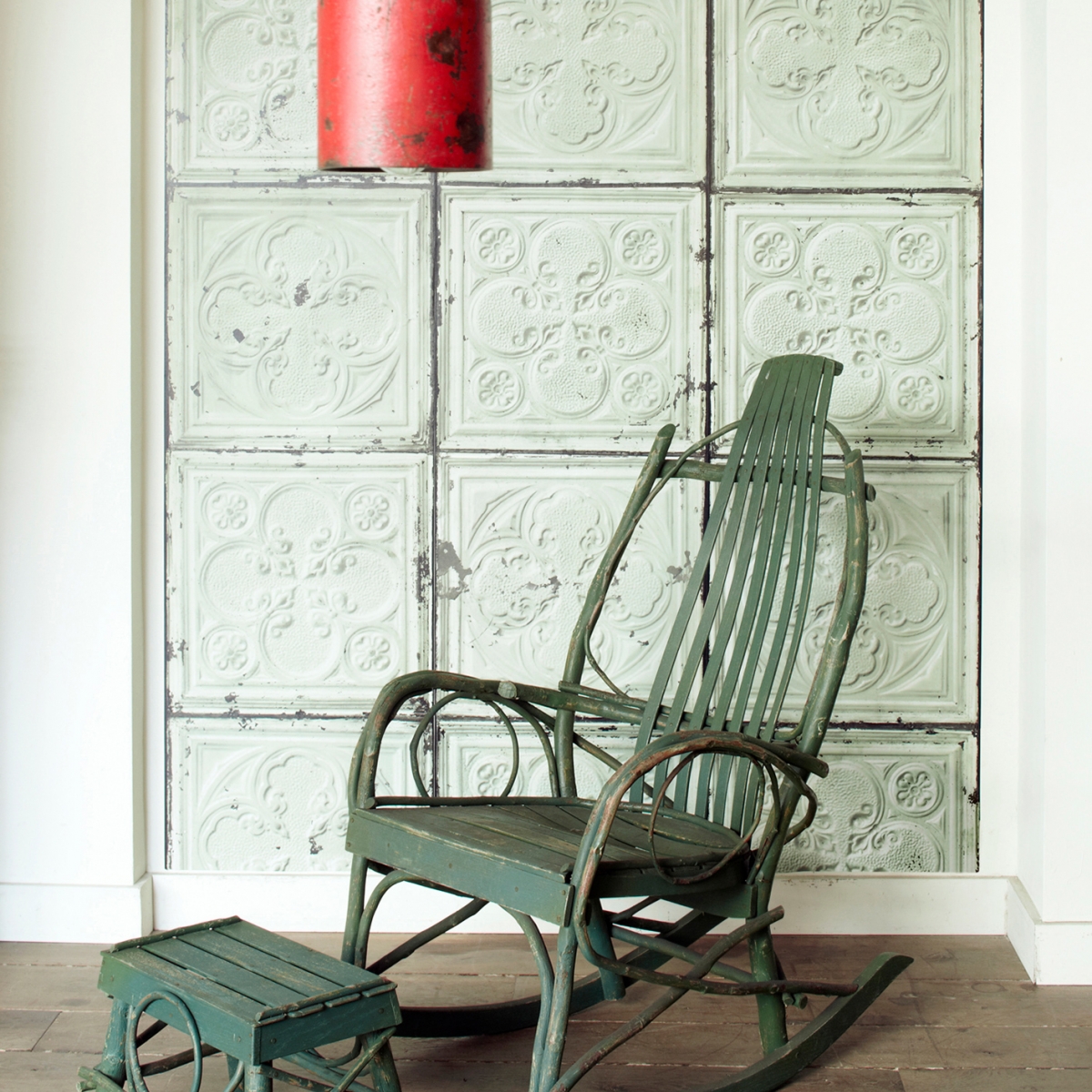 Tapet designer Brooklyn Tins by MERCI, TIN, NLXL, 4.9mp / rola