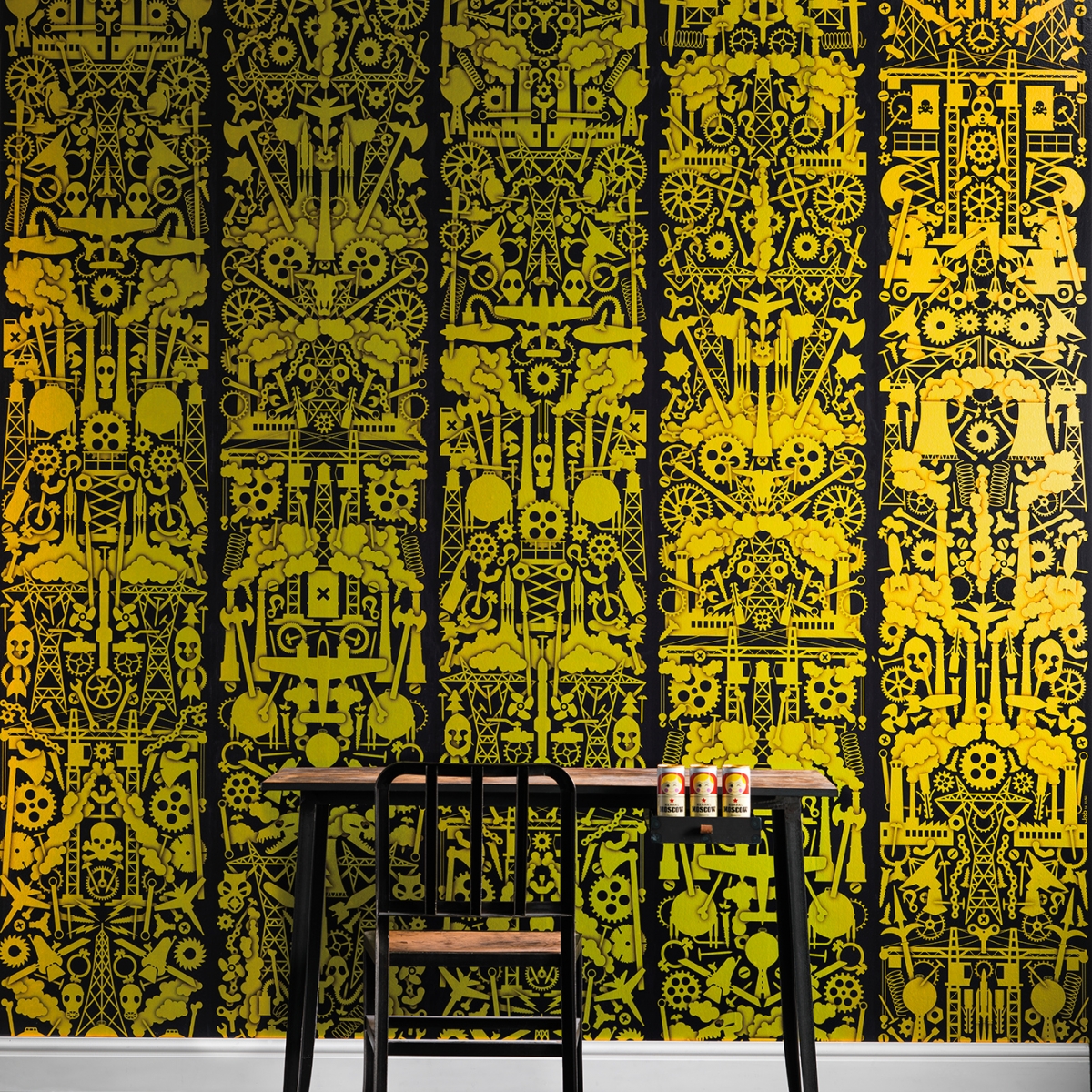 Tapet designer Robber Baron by Studio Job, ediție limitată, JOB-09, NLXL, 4.4mp / rola