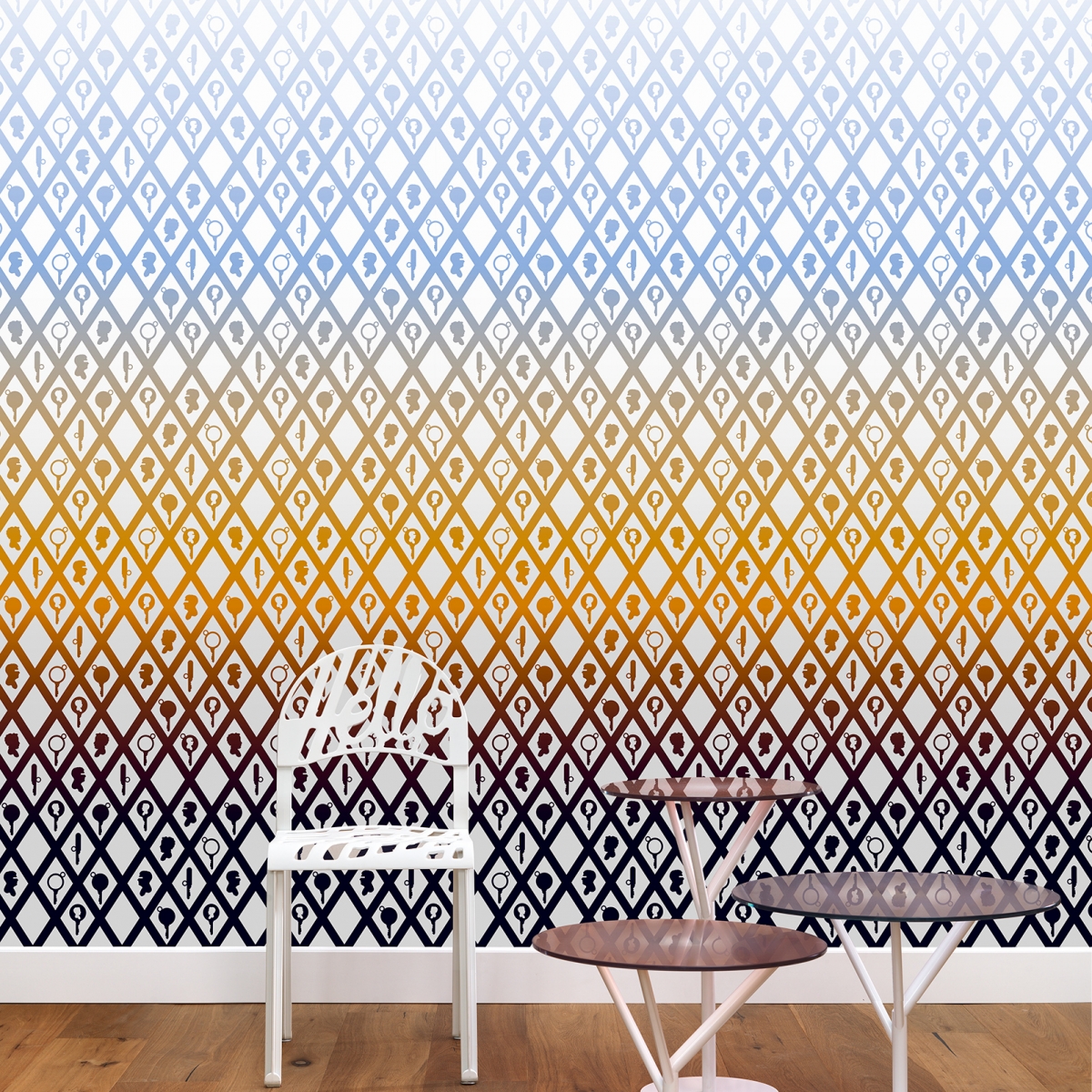 Tapet designer GRADIENT by Thomas Eurlings, TEU, NLXL, 5.1mp / model
