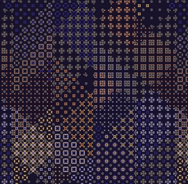 Tapet designer GEOMETRICS - Layers by Studio Overlap one Another, GEO-04, NLXL, 4.9mp / rola
