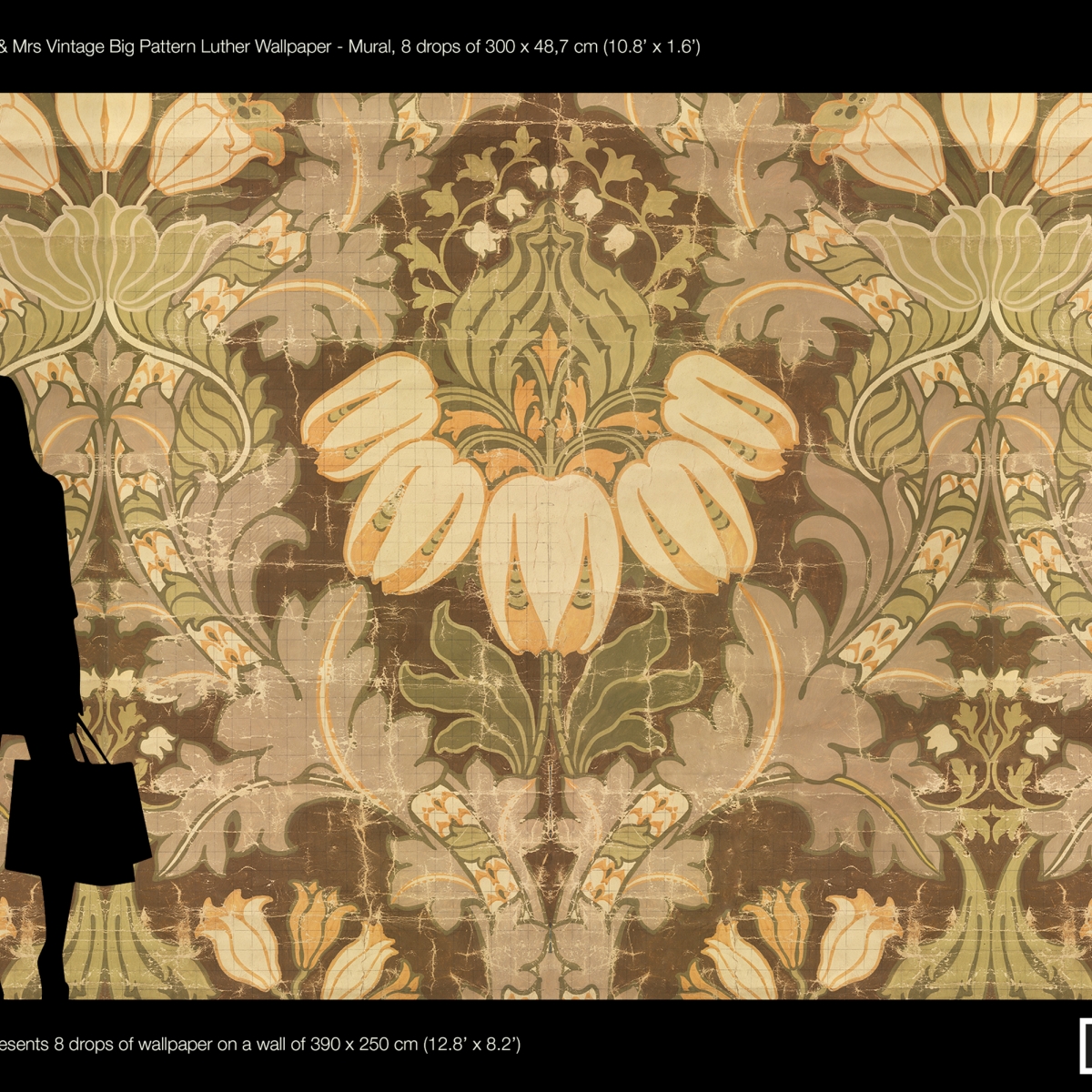 Tapet designer Luther by Mr and Mrs Vintage, MRV-02, NLXL, 5.1-15.3mp / model