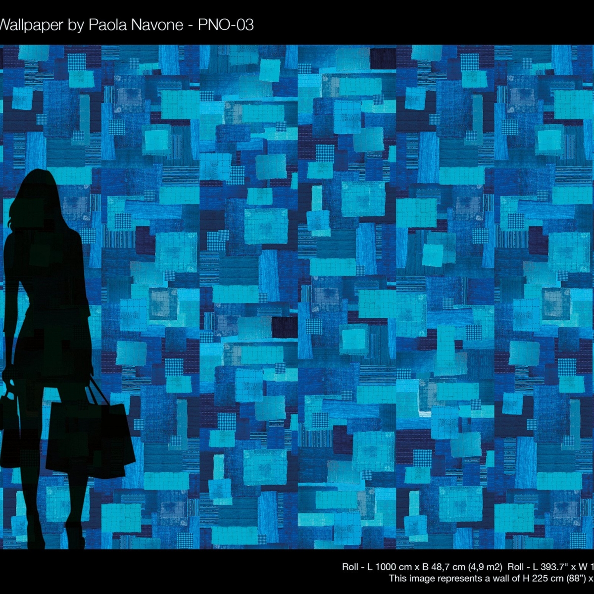 Tapet designer Shibori by Paola Navone, PNO-03, NLXL, 4.9mp / rola