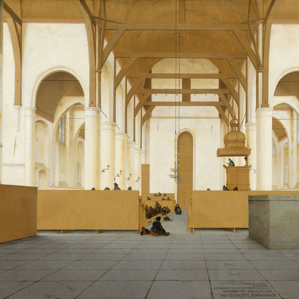 Tapet designer Rijksmuseum - Saint-Odulphus Church by Piet Hein Eek, RKS-02, NLXL, 7.3 - 13.1 mp / model