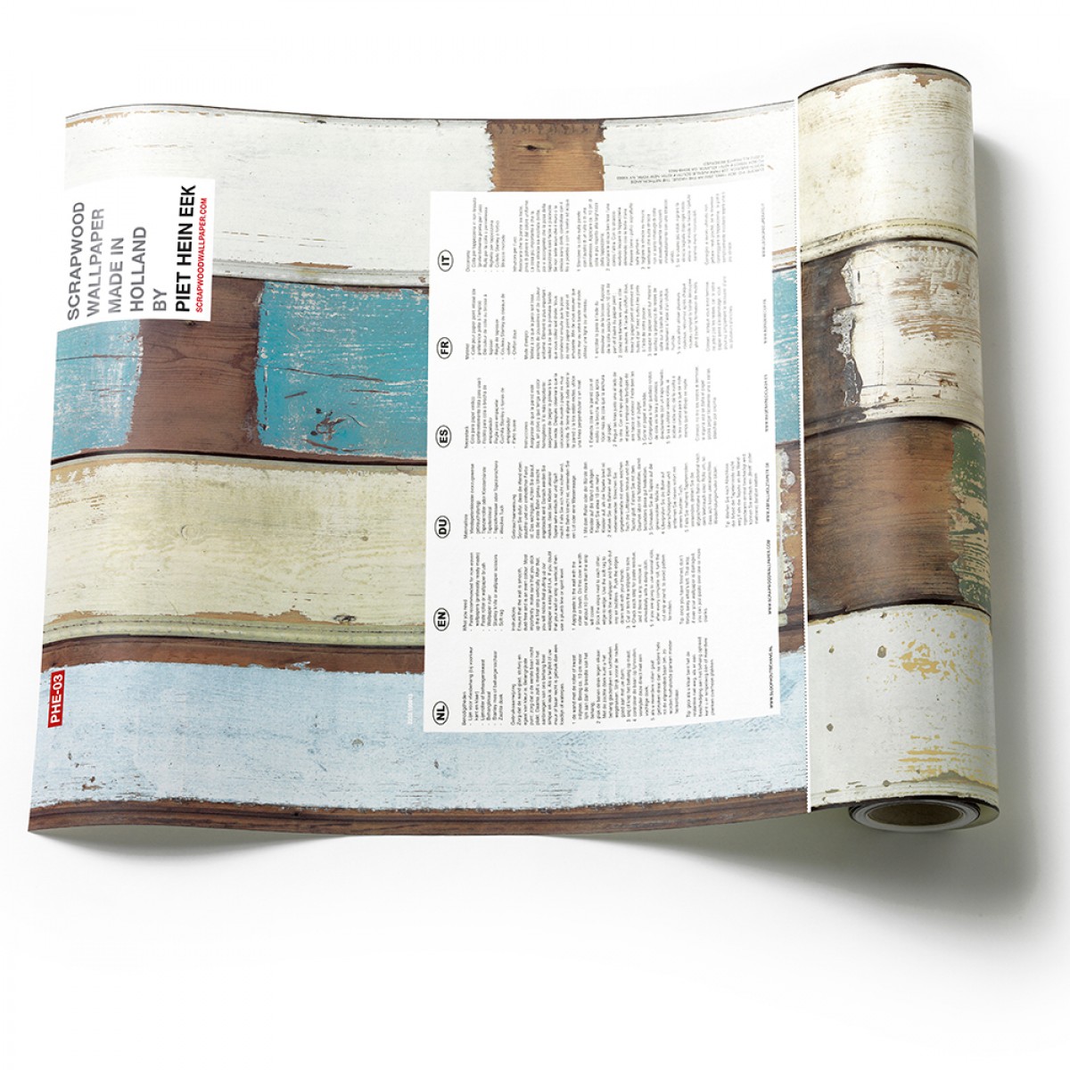 Tapet designer Scrapwood PHE-03, NLXL, 4.4mp / rola X, Tapet Exclusivist, Tapet