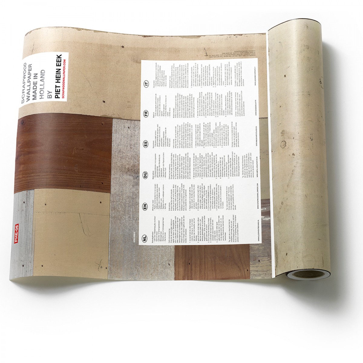 Tapet designer Scrapwood PHE-06, NLXL, 4.4mp / rola X, Tapet Exclusivist, Tapet