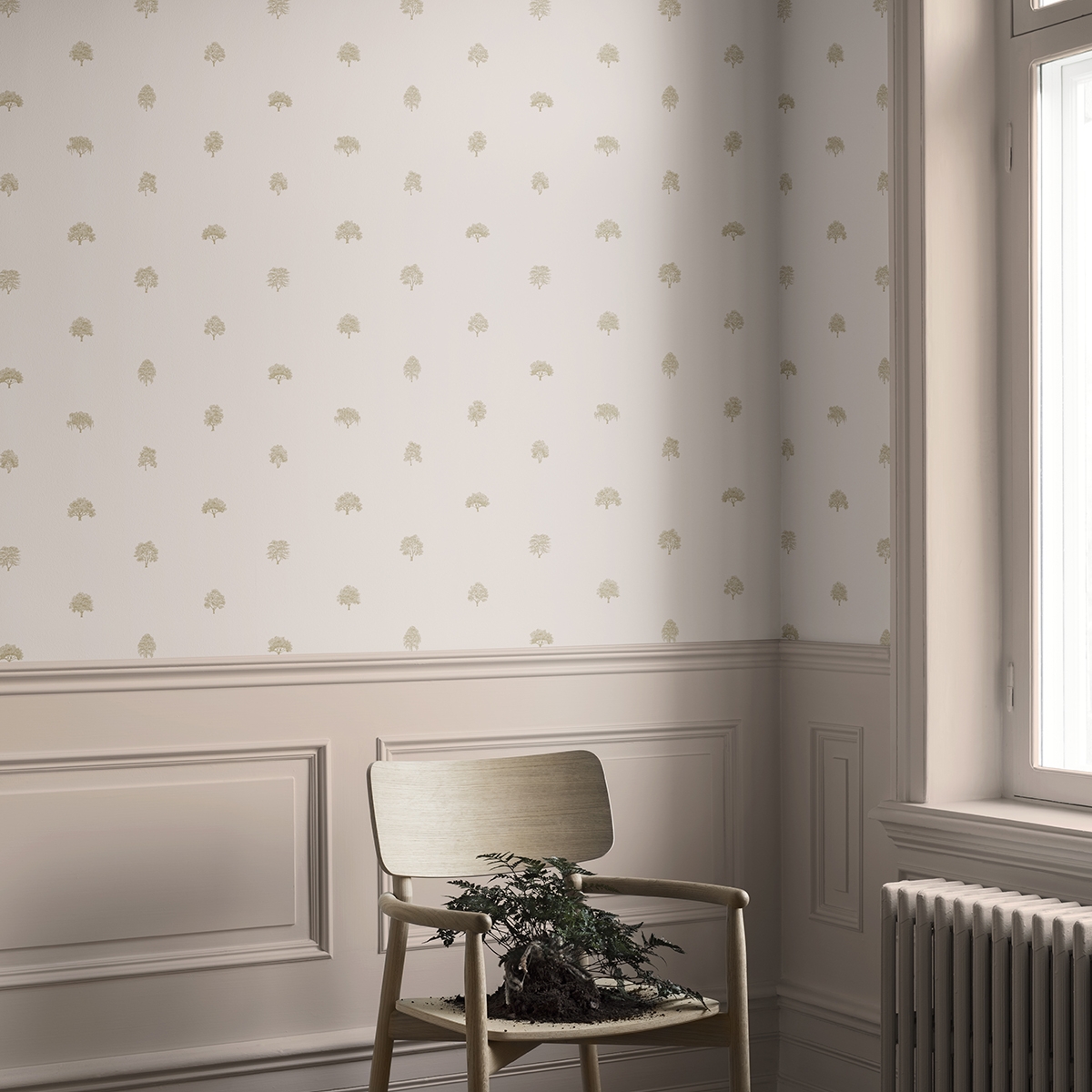 Tapet lavabil Arboretet 227, Sandberg, 5.3mp / rola, Tapet living, Tapet
