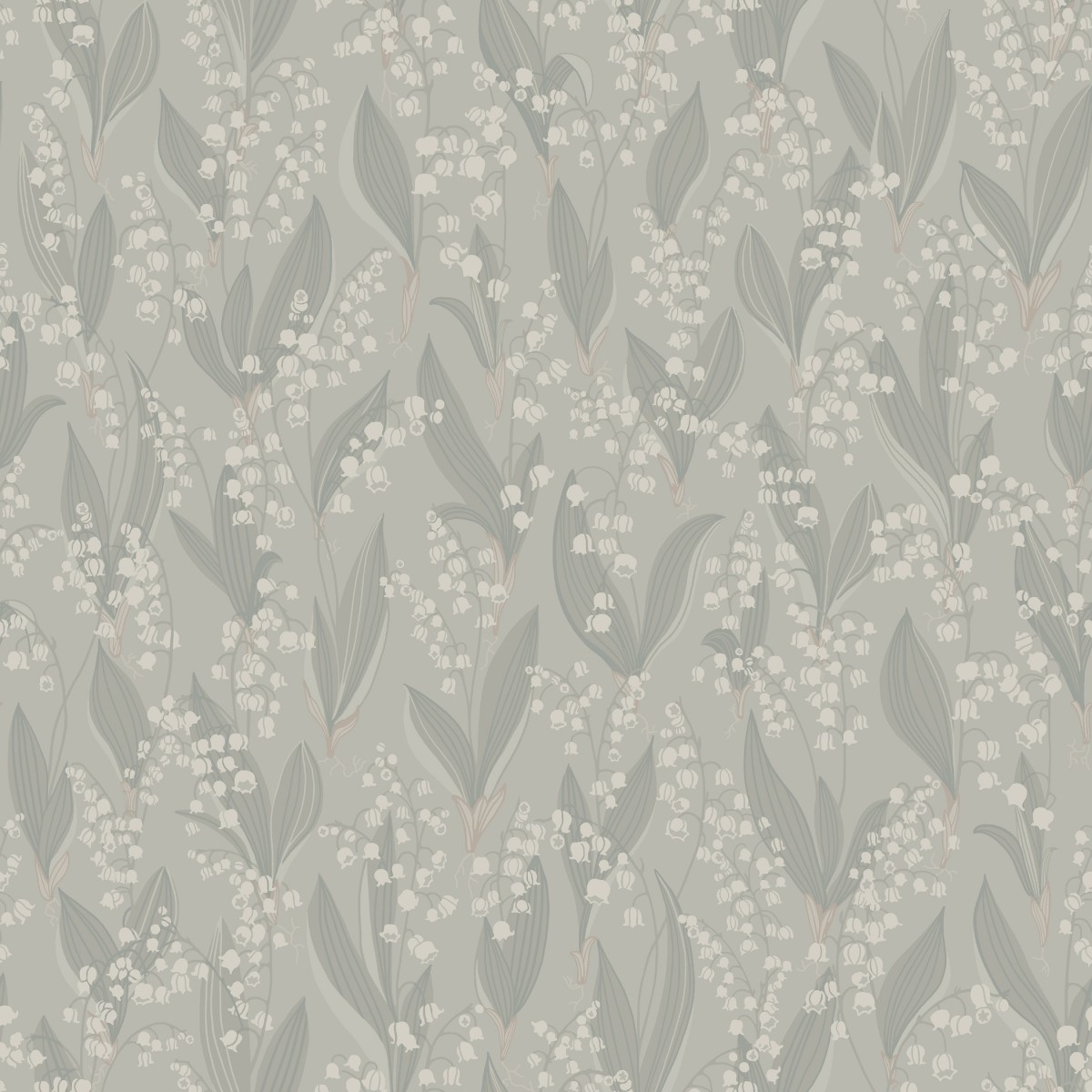 Tapet lavabil Lily of the valley 479, Sandberg, 5.3mp / rola, Tapet hol, Tapet