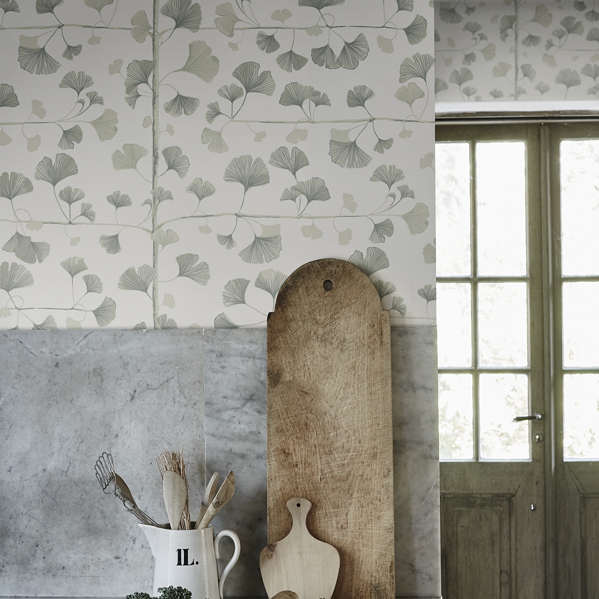 Tapet lavabil Ginkgo 803, Sandberg, 5.3mp / rola