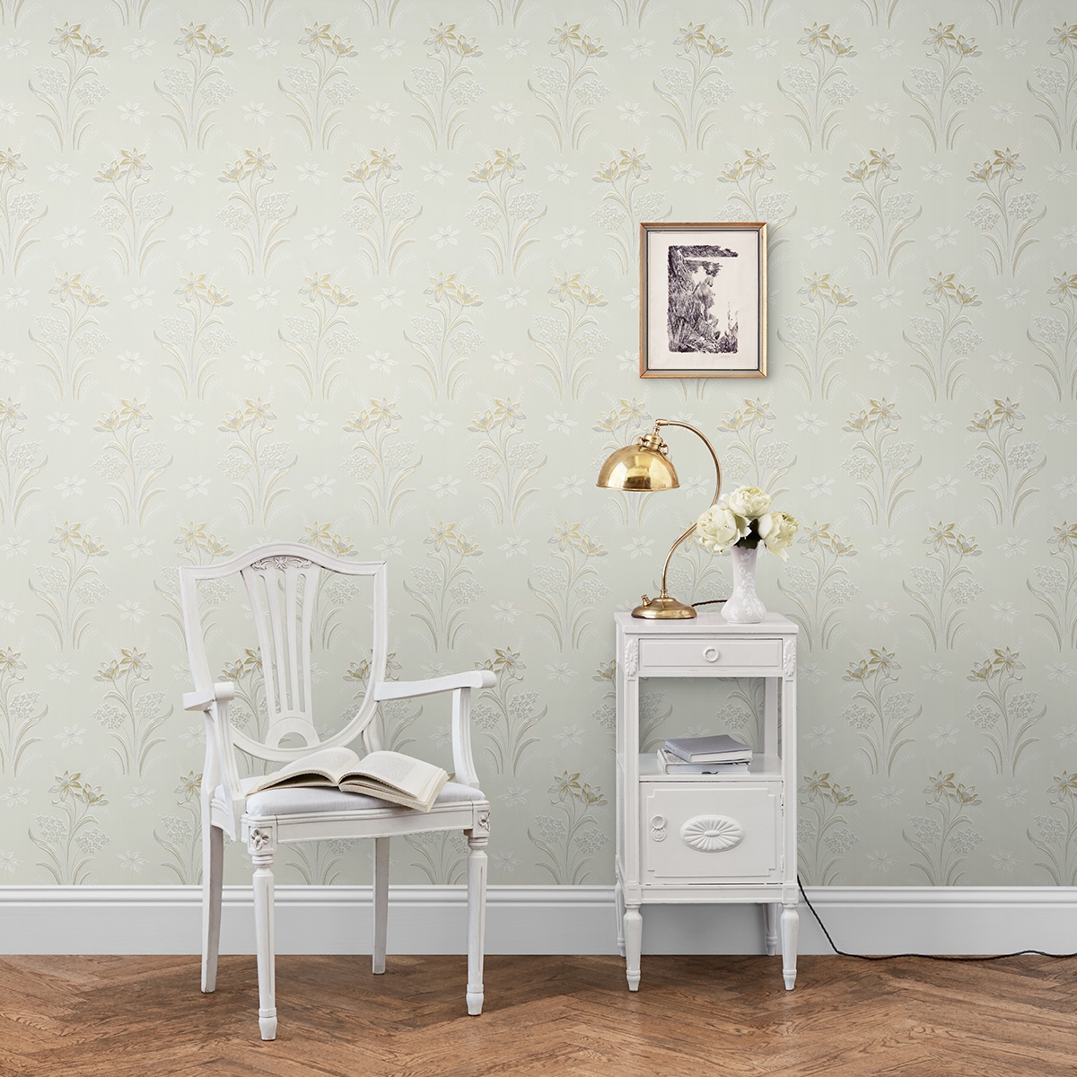 Tapet lavabil Solbacken 409, Sandberg, 5.3mp / rola