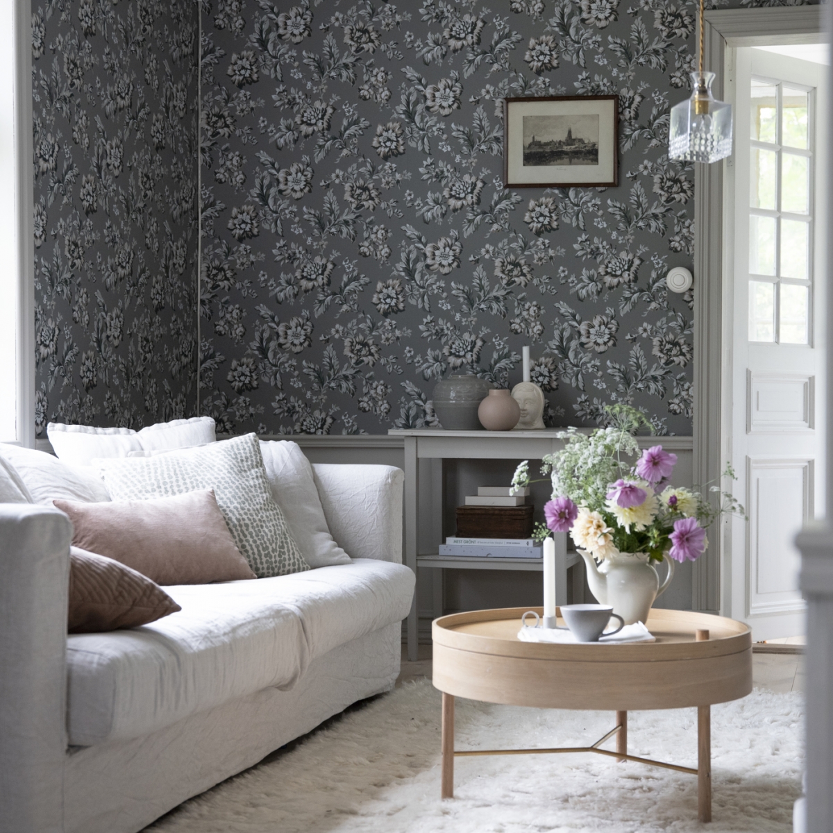 Tapet lavabil Rosenholm 407, Sandberg, 5.3mp / rola