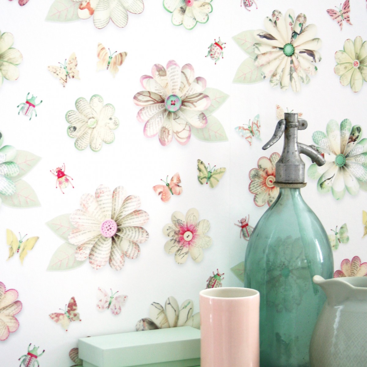 Tapet pentru copii Floral - studio ditte
